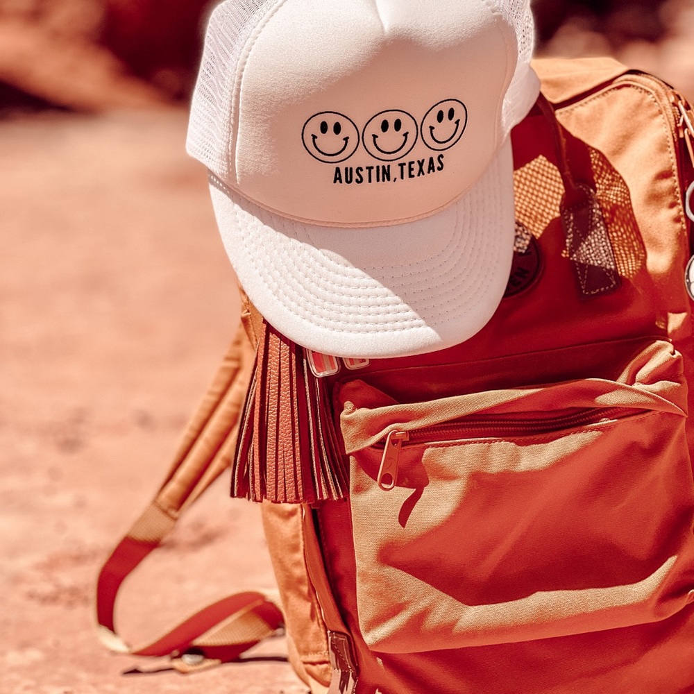 Frankie Jean Austin Texas Smiles Foam SnapBack